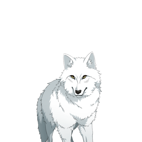 白オオカミ