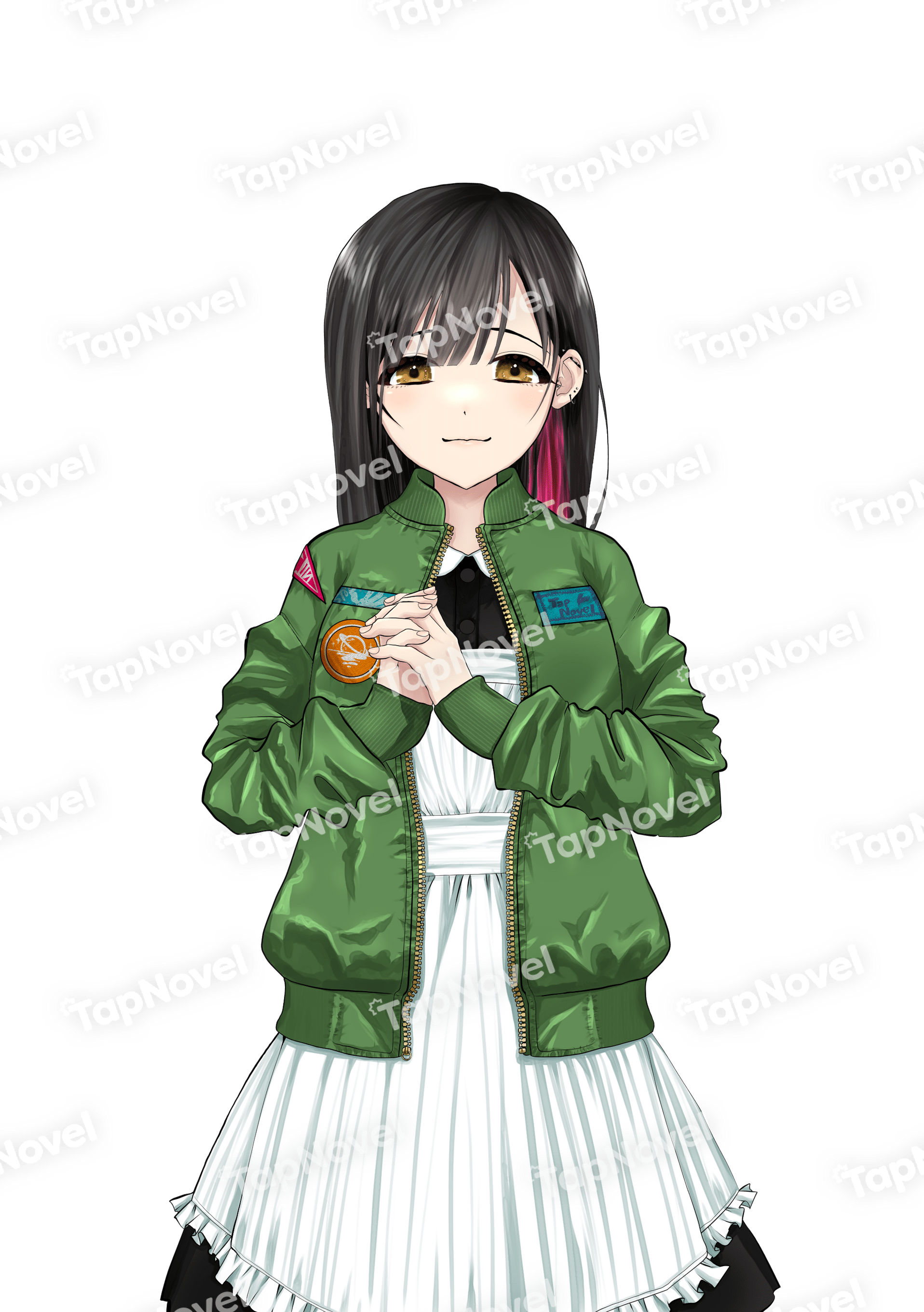 ギャップ衣装な女の子
