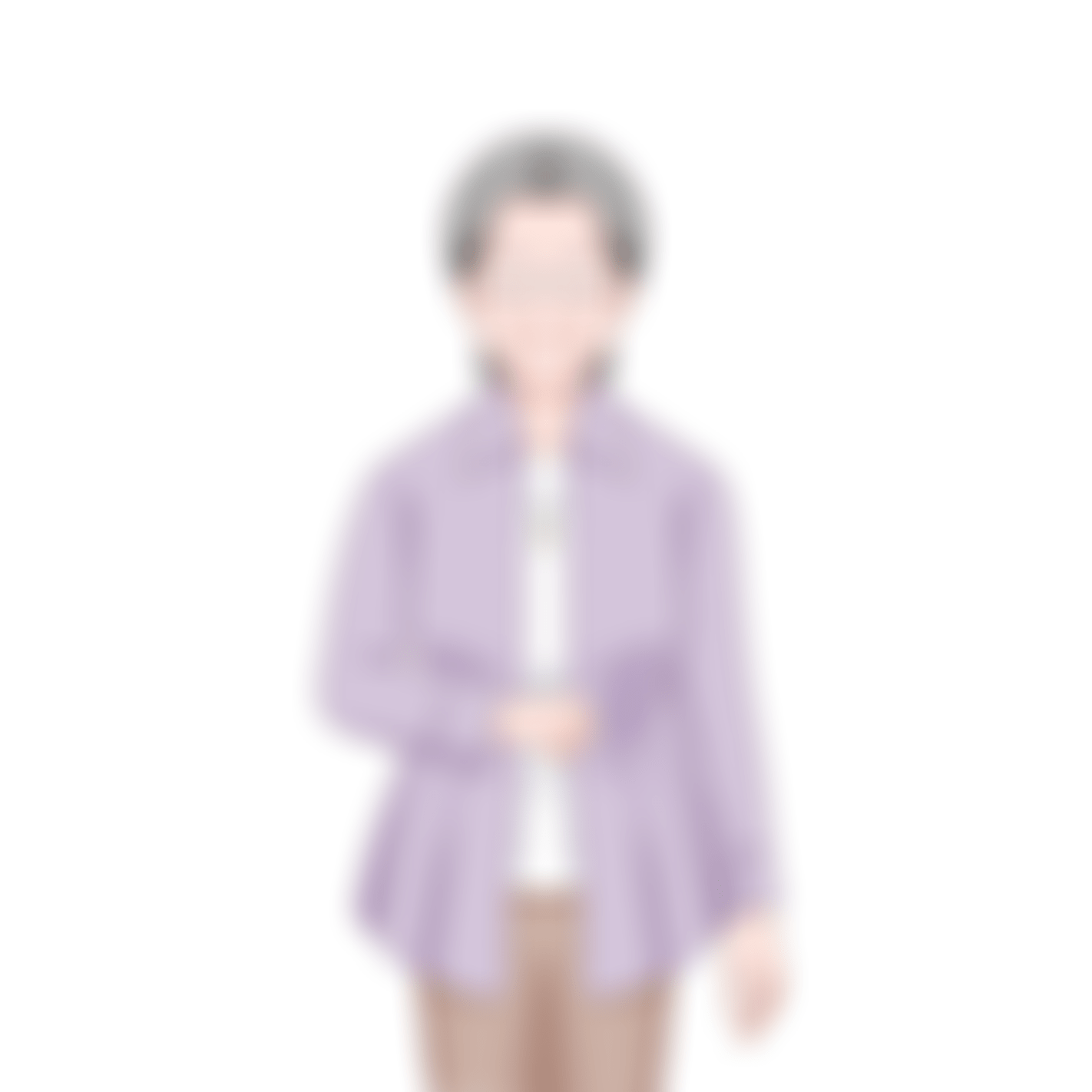 目を閉じる