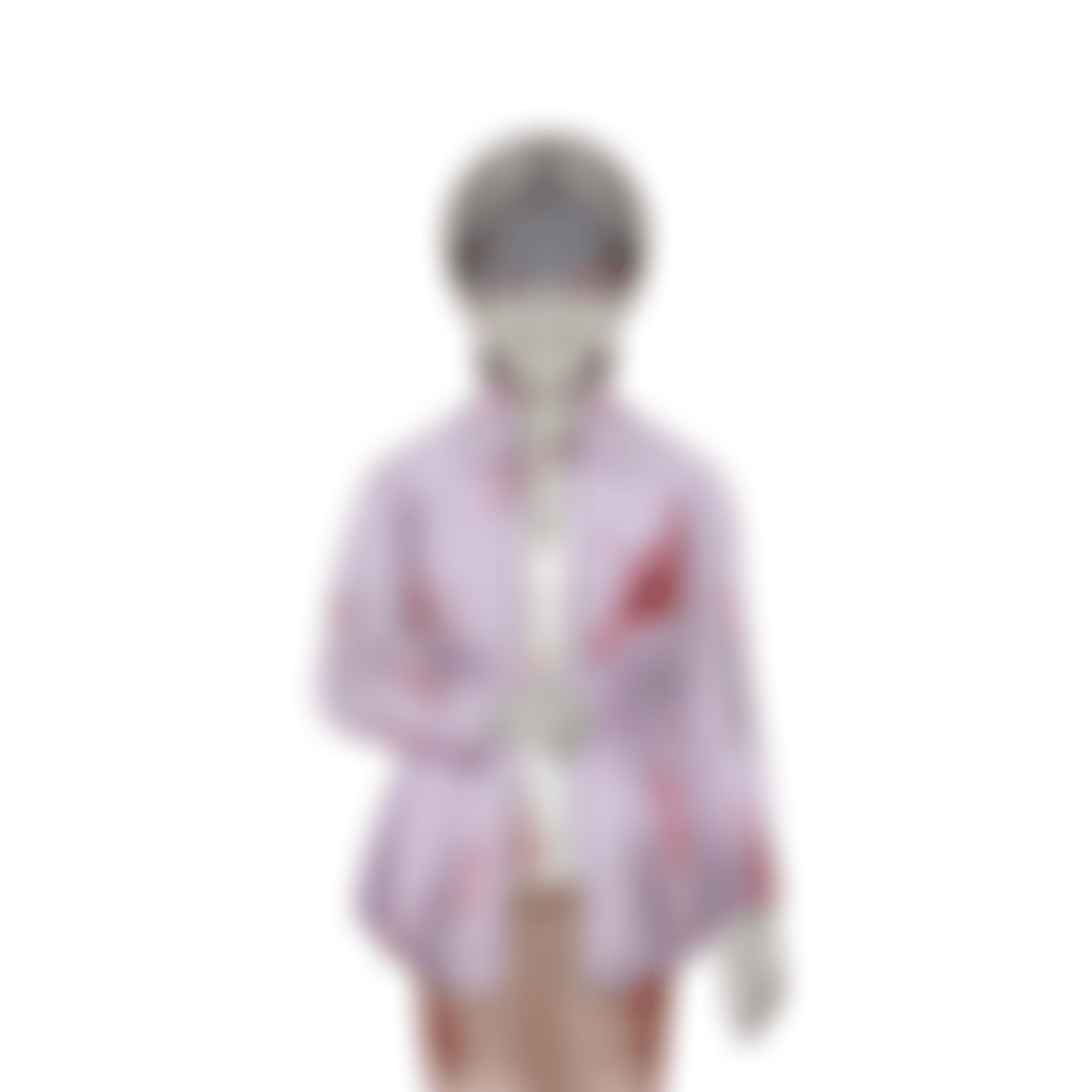 青ざめ微笑む