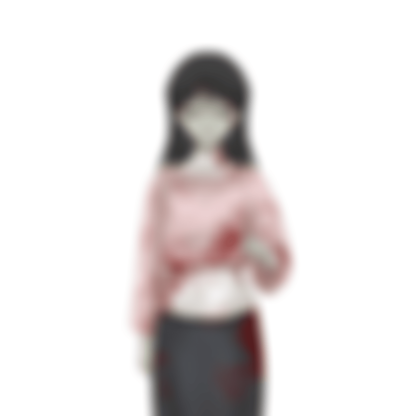 目を閉じる