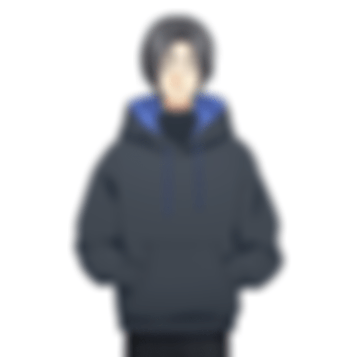 目を閉じる
