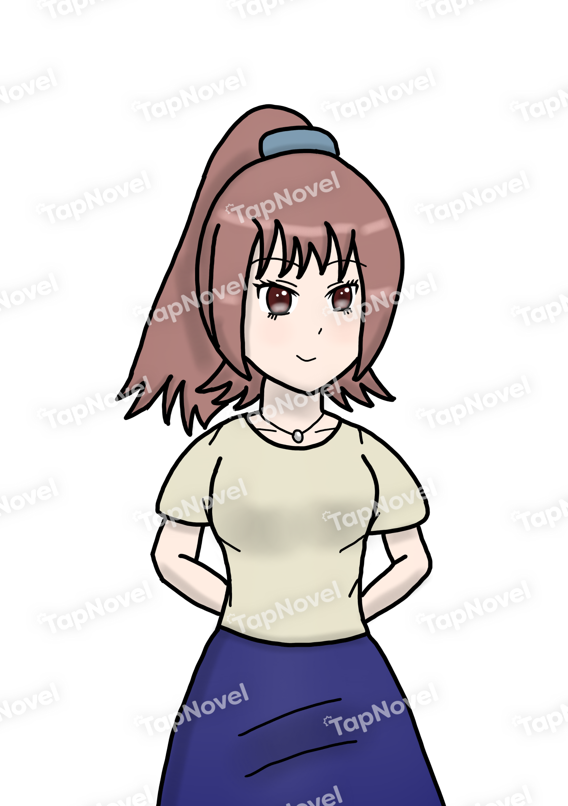 雑貨屋の女(オッドアイ差分有り)