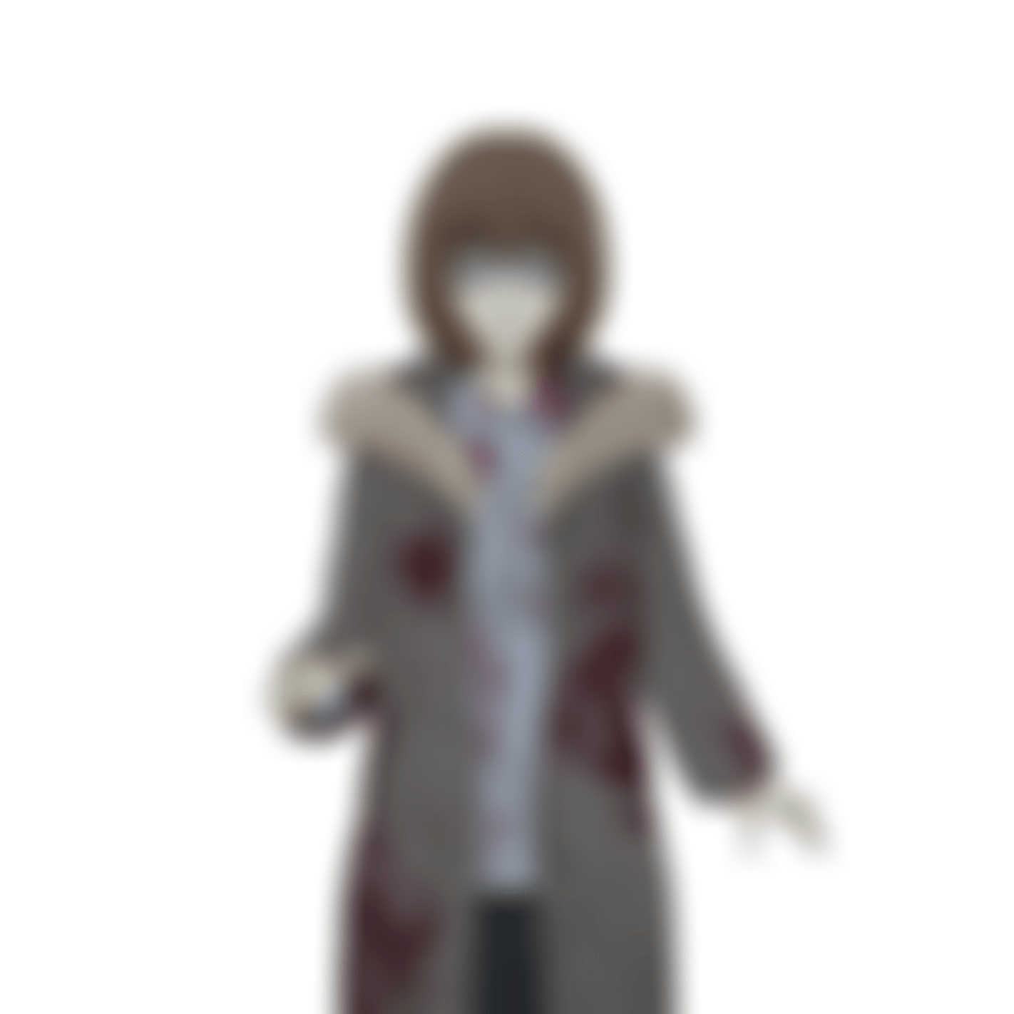 青ざめ目を閉じる