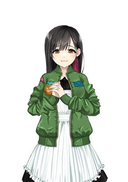 ギャップ衣装な女の子