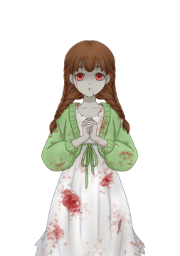 みつあみ少女ゾンビ