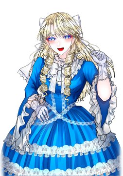 金髪ロールのザ・お嬢様