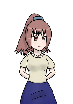 雑貨屋の女(オッドアイ差分有り)