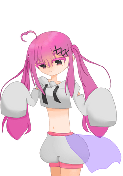 ツインテールで涙目の女の子