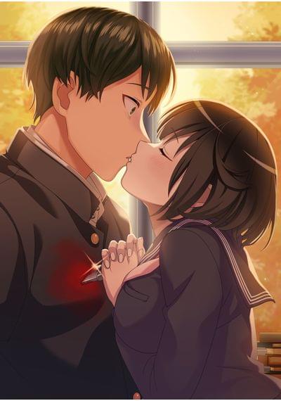 太宰白夜子は恋のアサシン_キスをしてナイフを突き刺す白夜子