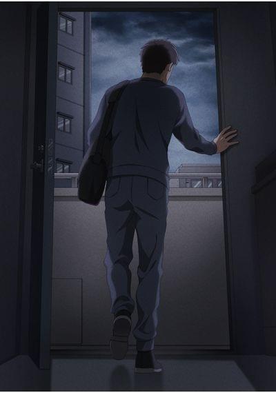4番目の告白_玄関から出ていく元夫