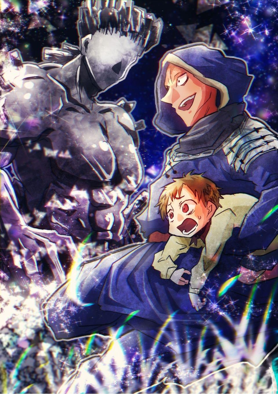 オージュ・ウォゲとケンちゃんの石